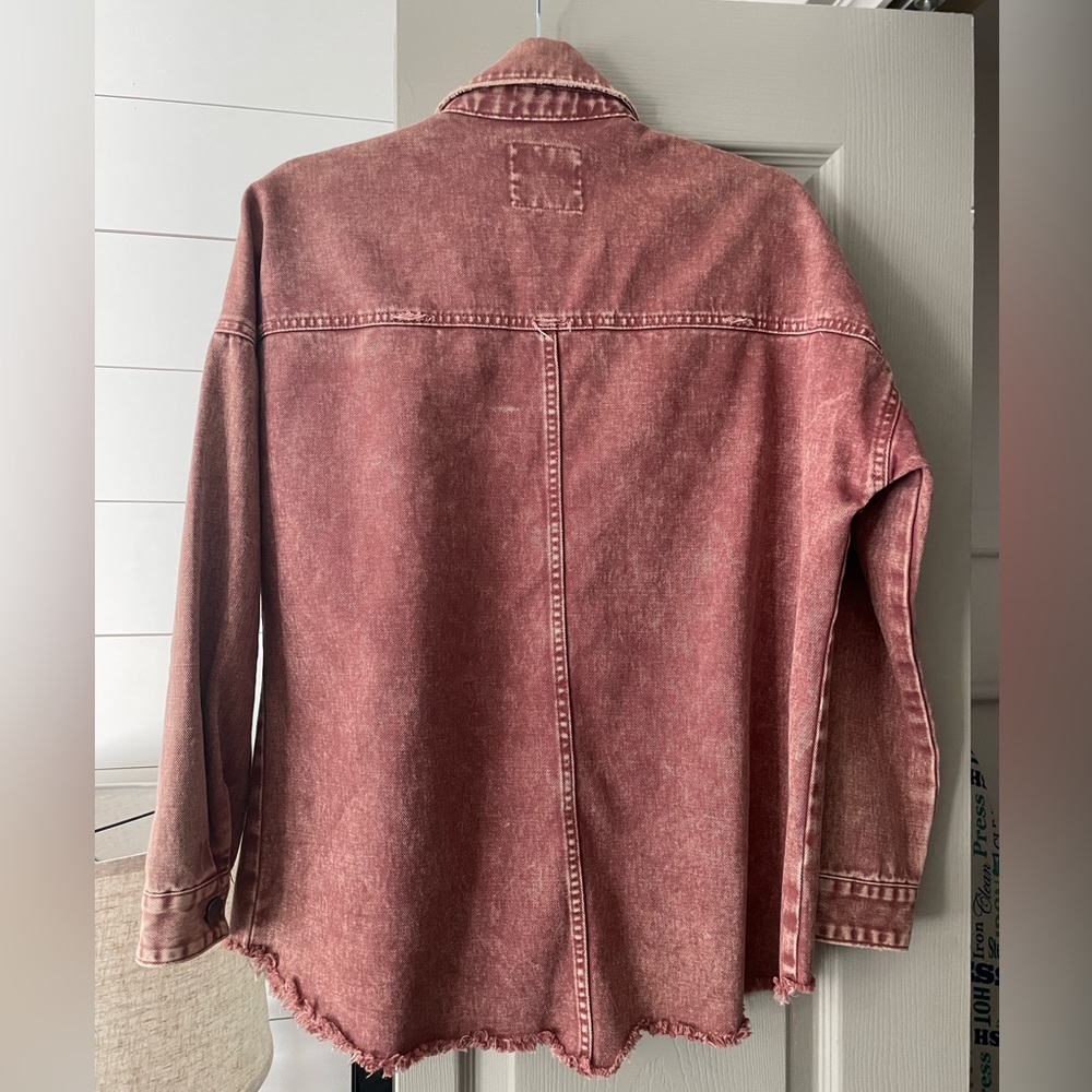 Acid wash denim jacket - Picture 14 of 16